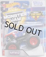 画像: 2018 MONSTER JAM includes STUNT RAMP! "STARS AND STRIPES" 【MAX-D】 WHITE-BLUE-RED (予約不可）