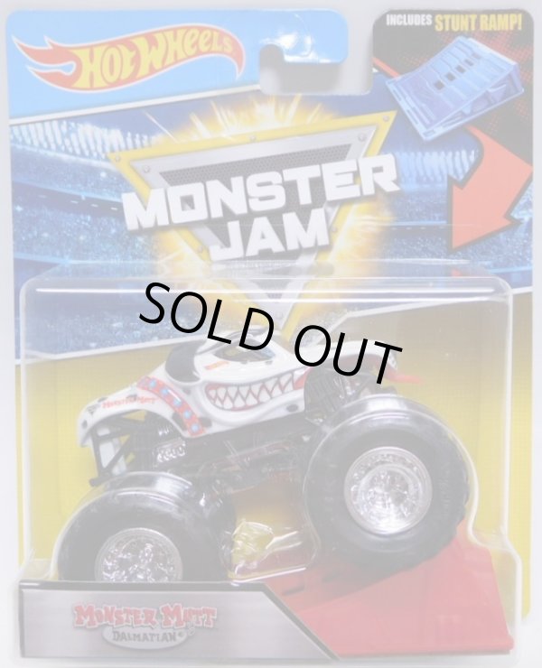 画像1: 2018 MONSTER JAM includes STUNT RAMP! 【MONSTER MUTT DALMATIAN】 WHITE