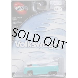 画像: 2003 PREFERRED - VOLKSWAGEN SERIES 【VW DRAG BUS (VW MICROBUS)】　WHITE-TEAL/RR (BONUS CAR)