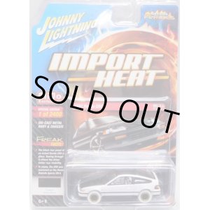 画像: 2018 JOHNNY LIGHTNING - IMPORT HEAT  "MIJO EXCLUSIVE" 【1991 HONDA CRX】WHITE/RR (WHITE LIGHTNING)