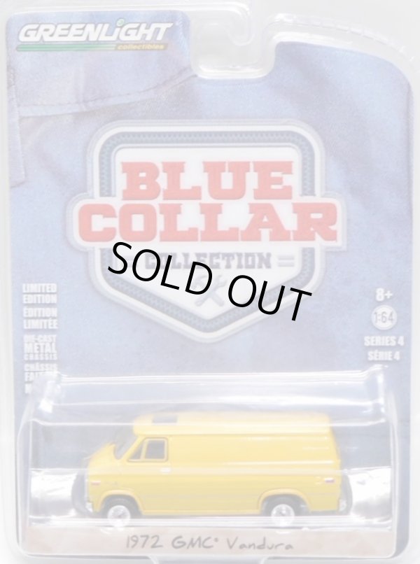 画像1: 2018 GREENLIGHT BLUE COLLAR COLLECTION S4 【1972 GMC VANDURA】 YELLOW/RR 