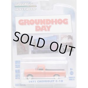 画像: 2018 GREENLIGHT HOLLYWOOD SERIES 21 【1971 CHEVROLET C-10】ORANGE/RR (GROUNDHOG DAY) 