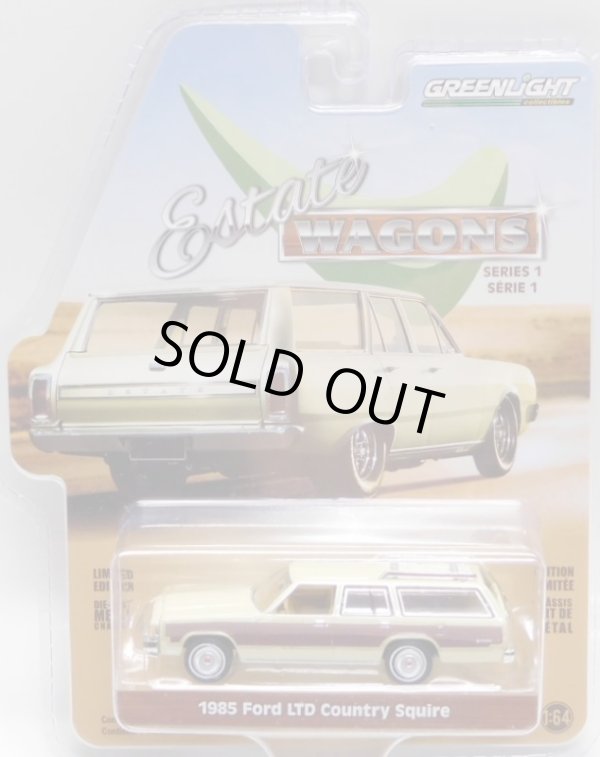 画像1: 2018 GREENLIGHT ESTATE WAGON S1 【1985 FORD LTD COUNTRY SQUIRE】 CREAM-WOOD/RR 