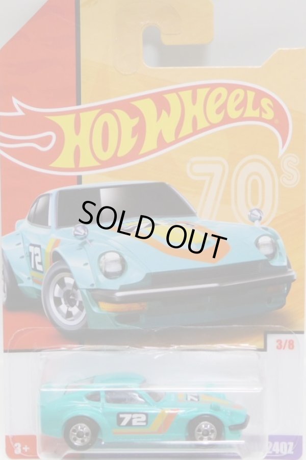 画像1: 2019 TARGET EXCLUSIVE THROWBACK RETRO 【CUSTOM DATSUN 240Z】TURQUOISE/BW (予約不可）