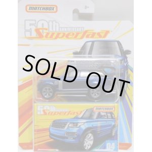 画像: 2019 MATCHBOX SUPERFAST 50th ANNIVERSARY 【'18 RANGE ROVER LWB】MET.DK.BLUE(予約不可）