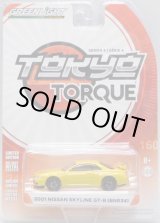 画像: 2018 GREENLIGHT TOKYO TORQUE S4 【2001 NISSAN SKYLINE GT-R (BNR34)】 YELLOW/RR