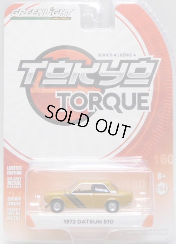 画像1: 2018 GREENLIGHT TOKYO TORQUE S4 【1972 DATSUN 510】 DK.TAN/RR