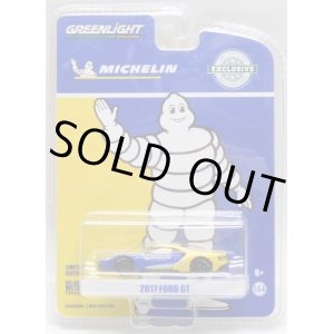 画像: 2018 GREENLIGHT HOBBY EXCLUSIVE 【"MICHELIN" 2017 FORD GT】 BLUE-YELLOW/RR