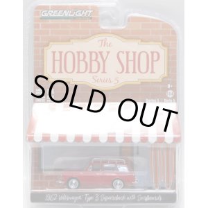 画像: 2019 GREENLIGHT THE HOBBY SHOP S5 【1962 VOLKSWAGEN TYPE 3 SQUAREBACK with SURFBOARDS】 RED/RR