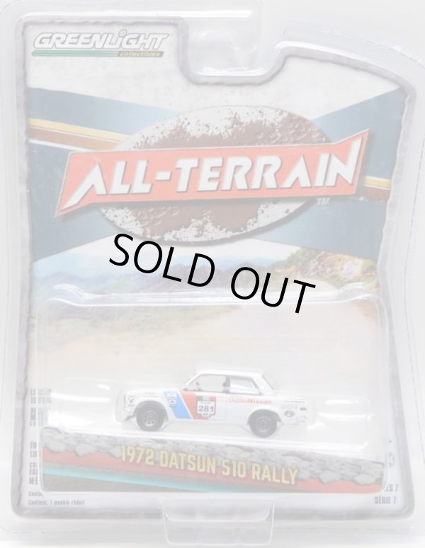 画像1: 2019 GREENLIGHT ALL-TERRAIN S7 【1972 DATSUN 510 RALLY】  WHITE/RR