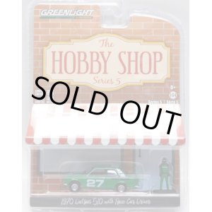 画像: 2019 GREENLIGHT THE HOBBY SHOP S5 【1970 DATSUN 510 with RACE CAR DRIVER】 GREEN/RR