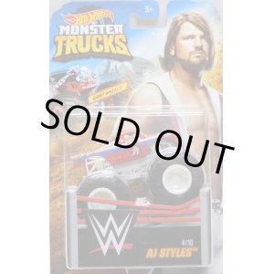 画像: 2019 HW MONSTER TRUCKS! "WWE"【AJ STYLES】 RED