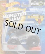 画像: 2018 MONSTER JAM includes RE-CRUSHABLE CAR! 【DOOMS DAY】 BLACK (NITE GLO CAGE)