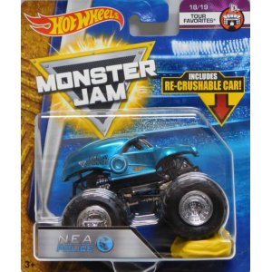 画像: 2018 MONSTER JAM includes RE-CRUSHABLE CAR! 【N.E.A. POLICE】 SPEC.BLUE (TOUR FAVORITES)