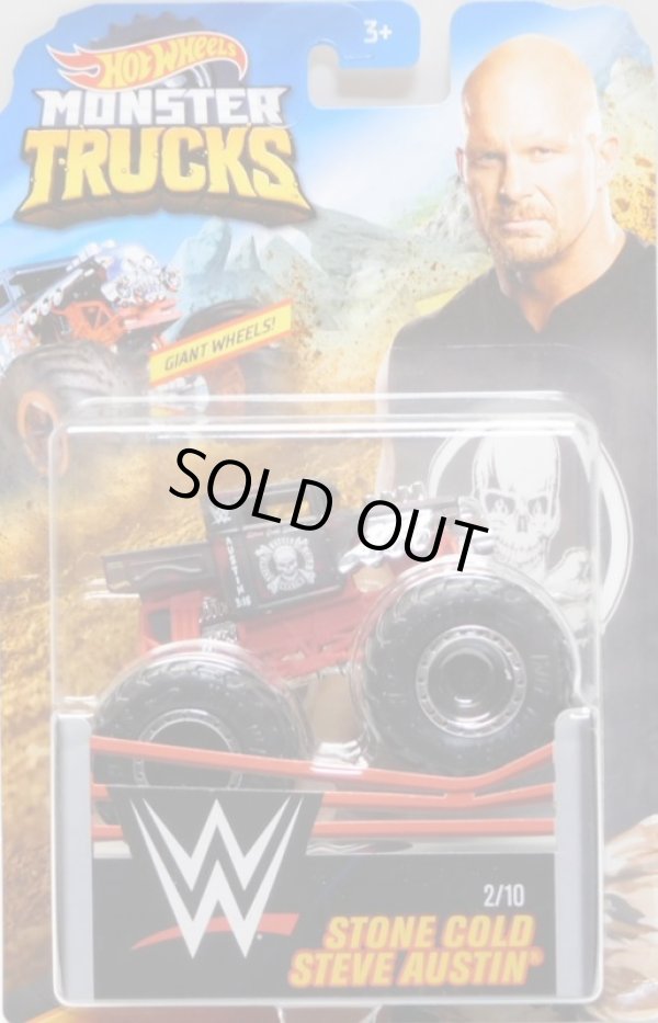 画像1: 2019 HW MONSTER TRUCKS! "WWE"【"STONE COLD STEVE AUSTIN" BONE SHAKER】 FLAT BLACK