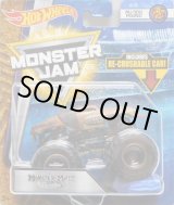 画像: 2018 MONSTER JAM includes RE-CRUSHABLE CAR! 【MONSTER MUTT JUNKYARD DOG】 FLAT BROWN (MJ DOG POUND)