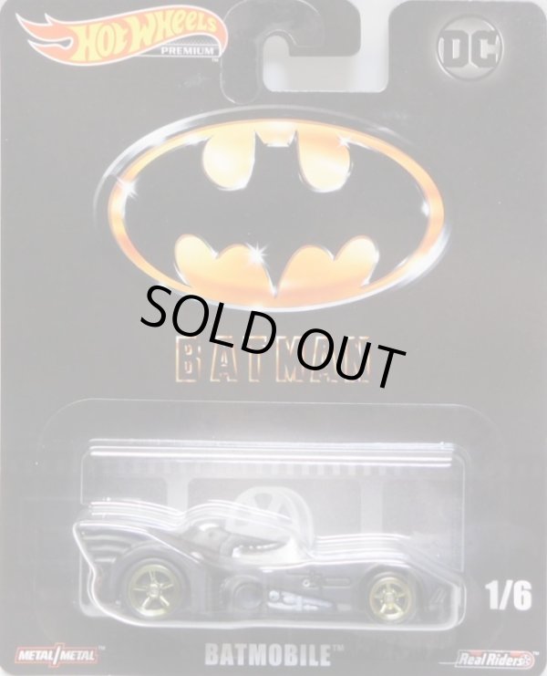 画像1: 2019 RETRO ENTERTAINMENT 【"1989 BATMAN" BATMOBILE】 FLAT BLACK/RR