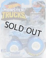 画像: 2019 HW MONSTER TRUCKS! "BLIZZARD BASHERS"【TOWN HAULER】 ICE BLUE (includes COLLECTABLE FLAGL!)