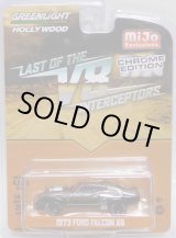 画像: 2019 GREENLIGHT "HOLLYWOOD" MIJO EXCLUSIVE CHROME EDITION 【"LAST OF THE V8 INTERCEPTORS" 1973 FORD FALCON XB】BLACK CHROME/RR