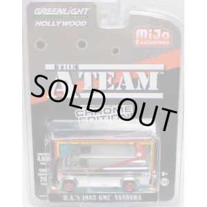 画像: 2019 GREENLIGHT "HOLLYWOOD" MIJO EXCLUSIVE CHROME EDITION 【"THE A-TEAM" B.A.'S 1983 GMC VANDURA】CHROME/RR (CHASE)