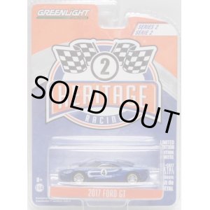 画像: 2019 GREENLIGHT HERITAGE RACING S2【2017 FORD GT】 BLUE/RR