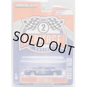 画像: 2019 GREENLIGHT HERITAGE RACING S2【2017 FORD GT】 BLUE/RR