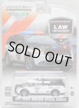 画像: 2019 GREENLIGHT HOBBY EXCLUSIVE 【"LAW ENFORCEMENT" 2017 DODGE DURANGO SPECIAL SERVICE】 WHITE-BLACK/RR