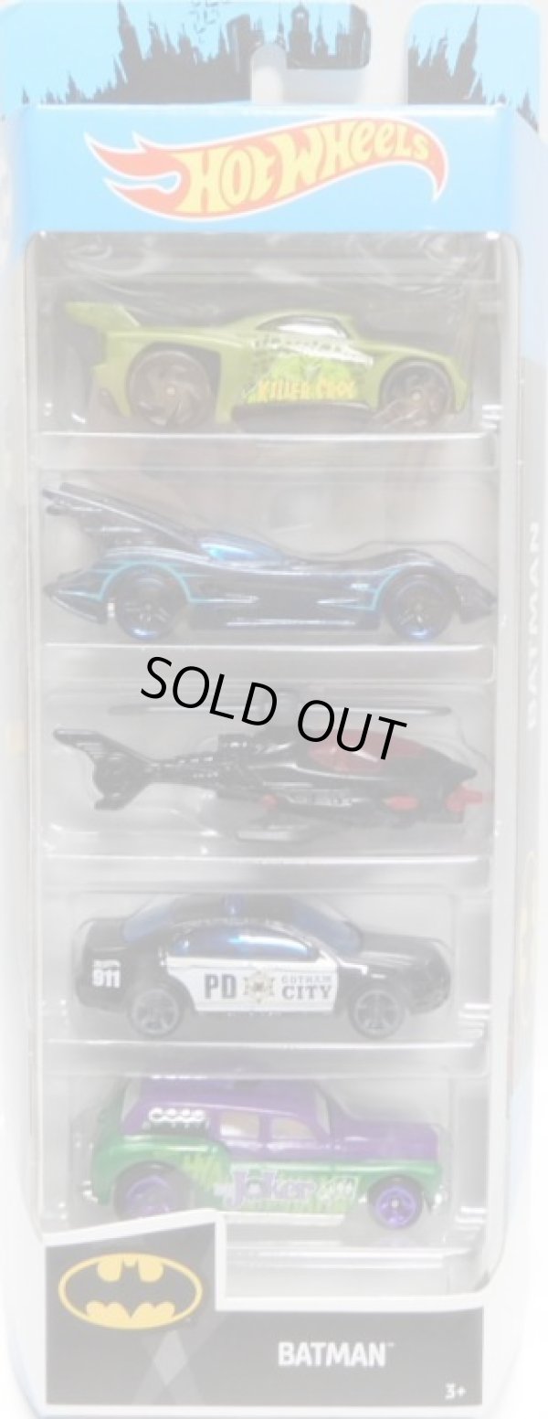 画像1: 2019 5PACK 【BATMAN】Bassline/Batmobile/Batcopter/Ford Fusion/Cockney Cab II 