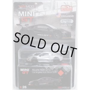 画像: 2019 TSM MODELS - MINI GT 【"MIJO EXCLUSIVE" HONDA NSX GT3 - LOS ANGELS AUTO SHOW 2017】 CHROME/RR （予約不可）