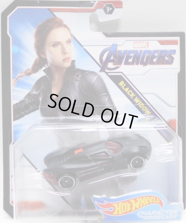 画像1: 2019 HW MARVEL 【"AVENGERS" BLACK WIDOW】 BLACK/PR5 (予約不可）