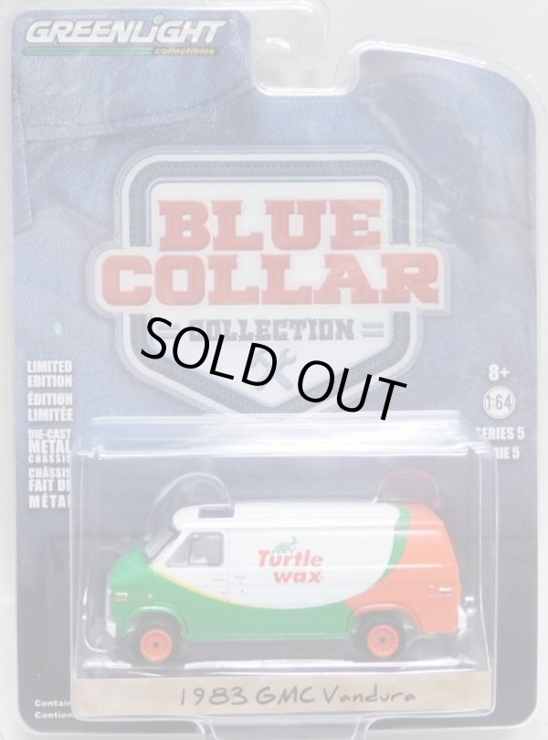 画像1: 2019 GREENLIGHT BLUE COLLAR COLLECTION S5 【1983 GMC VANDURA】 WHITE-GREEN-RED/RR 