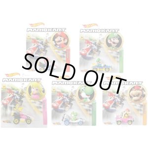 画像: 【仮予約】PRE-ORDER - 2019 HW MARIO KART【Aアソート 5種セット】MARIO/LUIGI/PEACH/YOSHI/BOWSER (6月下旬入荷予定）