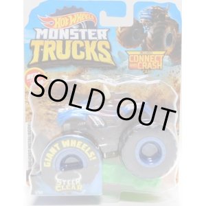 画像: 2019 HW MONSTER TRUCKS! 【STEER CLEAR】 BLUE (includes CONNECT AND CRASH CAR)