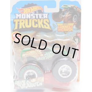 画像: 2019 HW MONSTER TRUCKS! 【SMASH-SQUATCH】 GREEN (includes CONNECT AND CRASH CAR)