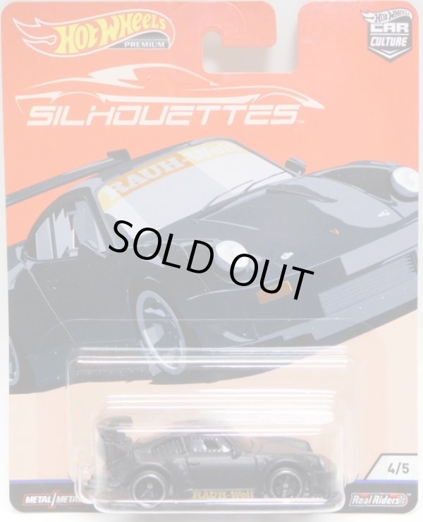 画像1: 2019 HW CAR CULTURE 【RWB PORSCHE 930】 FLAT BLACK/RR(予約不可）