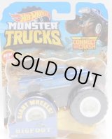 画像: 2019 HW MONSTER TRUCKS! 【BIGFOOT】 MET.BLUE (includes CONNECT AND CRASH CAR)