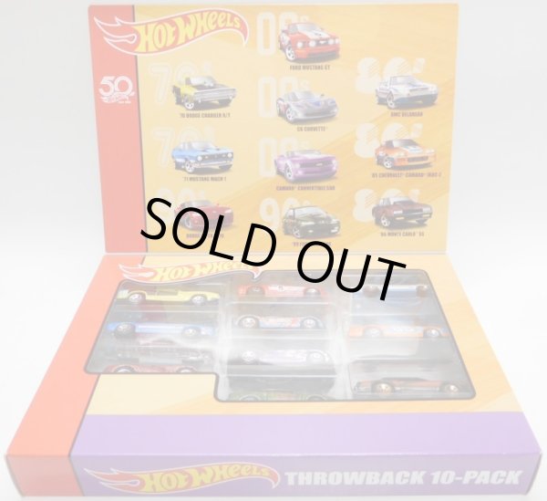 画像1: 2018 TARGET EXCLUSIVE HW 50th THROWBACK 【10-PACK】(予約不可）