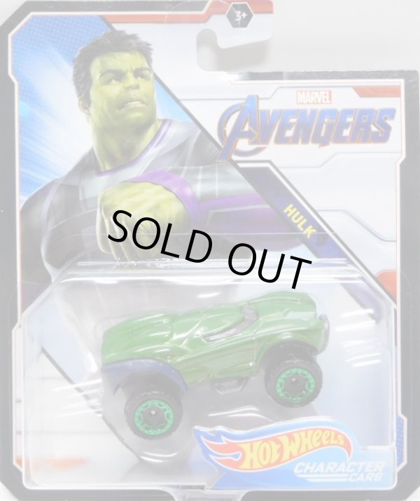 画像1: 2019 HW MARVEL 【"AVENGERS" HULK】 DK.GREEN/BLOR (予約不可）