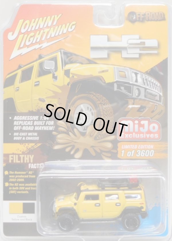 画像1: 2019 JOHNNY LIGHTNING "MIJO EXCLUSIVE" 【HUMMER H2 WAGON】YELLOW/RR(予約不可）