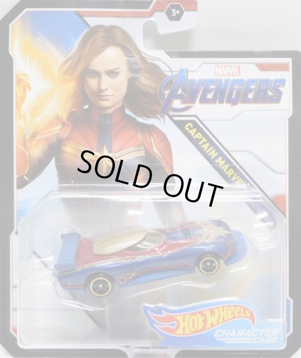 画像1: 2019 HW MARVEL 【"AVENGERS" CAPTAIN MARVEL】 BLUE-RED/O5 (予約不可）