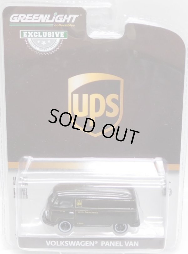 画像1: 2019 GREENLIGHT HOBBY EXCLUSIVE 【"UPS" VOLKSWAGEN PANEL VAN】 DK.BROWN/RR