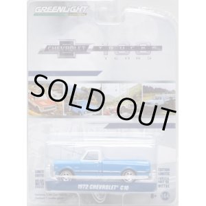 画像: 2019 GREENLIGHT ANNIVERSARY COLLECTION S7 【1972 CHEVROLET C10】 BLUE-WHITE/RR 