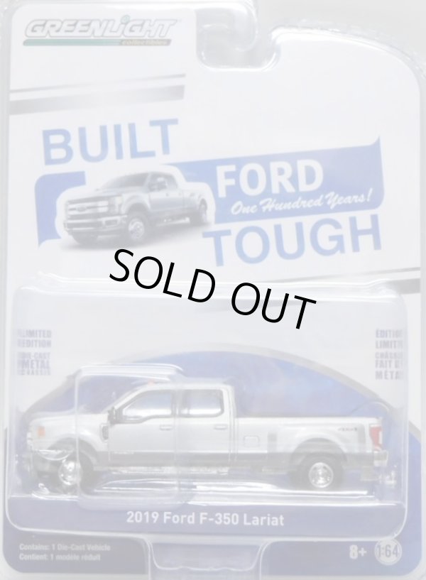 画像1: 2019 GREENLIGHT ANNIVERSARY COLLECTION S7 【209 FORD F-350 LARIAT】 SILVER/RR 