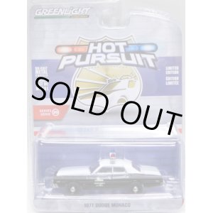 画像: 2019 GREENLIGHT HOT PURSUIT S30 【1977 DODGE MONACO】 BLACK-WHITE/RR (TEXAS HIGHWAY PATROL)