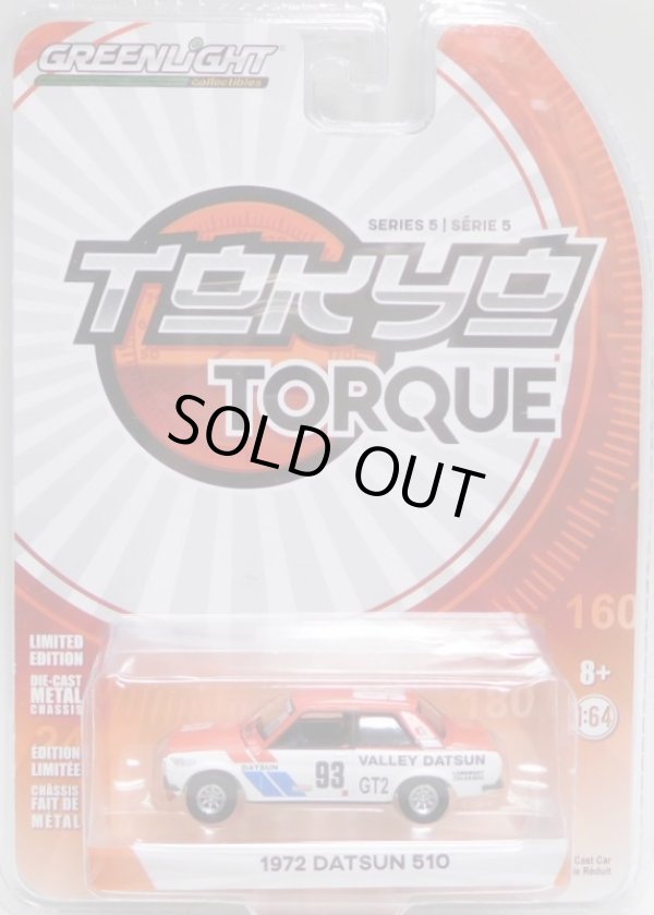 画像1: 2019 GREENLIGHT TOKYO TORQUE S5 【1972 DATSUN 510 (#83)】 RED-WHITE/RR