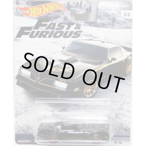 画像: 2019 HW PREMIUM  FAST & FURIOUS 【'77 PONTIAC FIREBIRD T/A】BLACK/RR (予約不可）