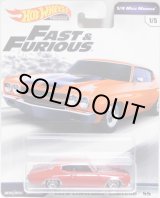 画像: 2019 HW PREMIUM  FAST & FURIOUS 【1970 CHEVROLET CHEVELLE SS】RED/RR (NEW CAST)(予約不可）