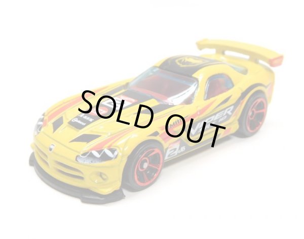 画像1: 2019 WALMART EXCLUSIVE MYSTERY SERIES2 【DODGE VIPER SRT 10 ACR】 YELLOW/MC5 (CHASE) (予約不可）