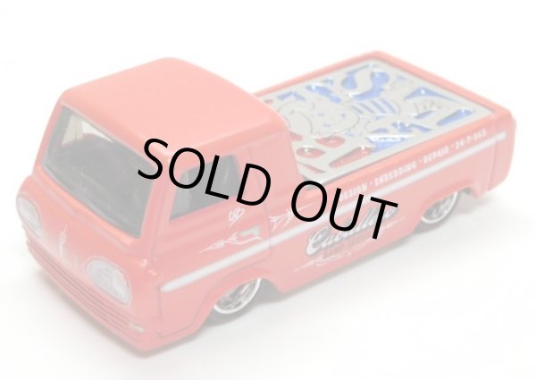 画像1: MAD WHEELS (マッドホイール） 【"MADDYくん" 60'S FORD ECONOLINE (カスタム完成品）】RED/RR（送料サービス適用外） 