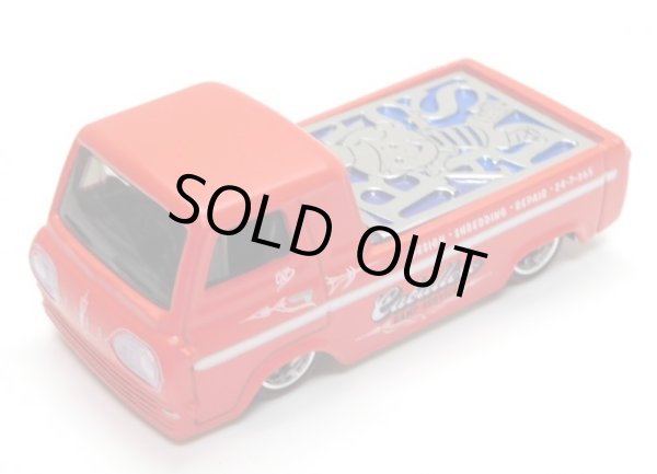 画像1: MAD WHEELS (マッドホイール） 【"MADDYくん" 60'S FORD ECONOLINE (カスタム完成品）】RED/RR（送料サービス適用外） 